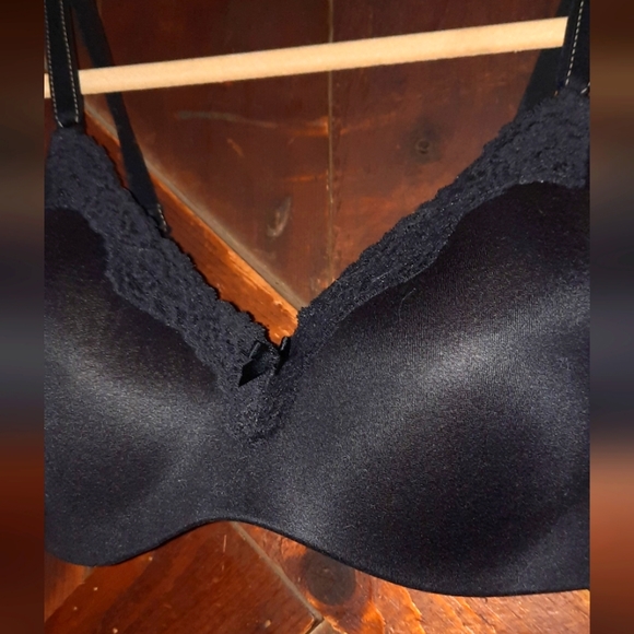 🍀3/15 Maidenform Black No Wire Bra - Picture 2 of 7